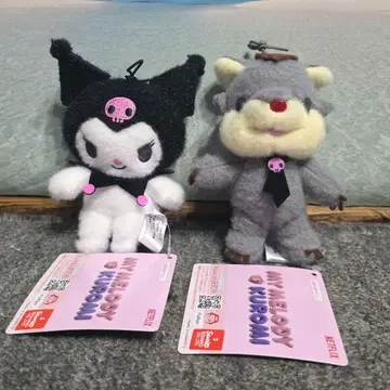 Netflix 시리즈 My Melody & Kuromi 마스코트 2체 3