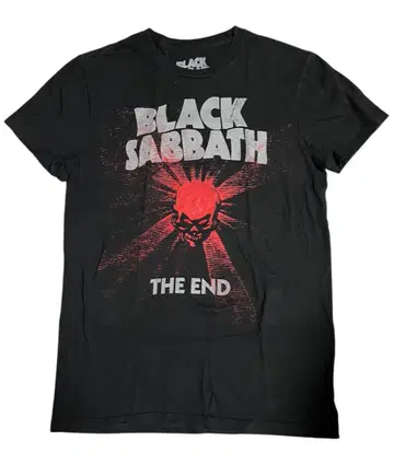 Black Sabbath 블랙 사바스 The End 2017 밴드 티셔츠