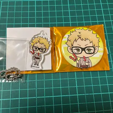 하이큐 여름 축제 SD 캔뱃지 아크릴 키체인 츠키시마 케이