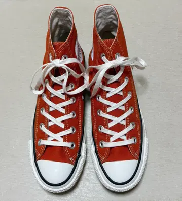 컨버스 일본제 올스타 J 딥 오렌지 HI 23.5cm