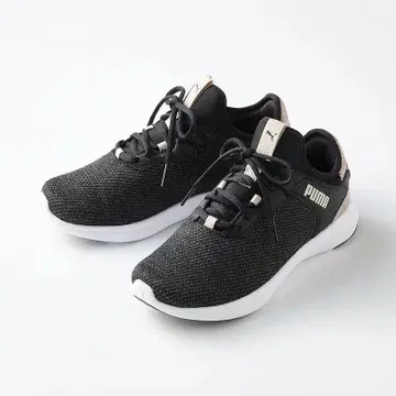PUMA SOFTRIDE 블랙 스니커즈 23.5cm