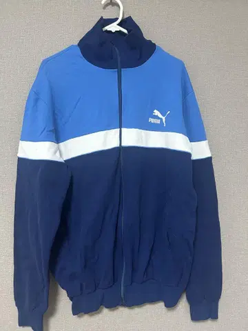 Puma 집업 자켓 파랑/네이비