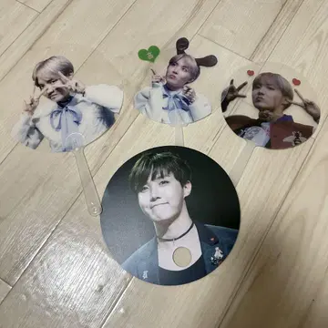BTS 호석 J-HOPE 미니 부채 4세트