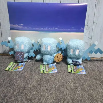 마인크래프트 푹신푹신 알레이 봉제 인형 전체 종류 세트