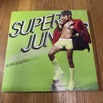 SUPER JUNIOR Mr.Simple 한국반 LP 사이즈 시원