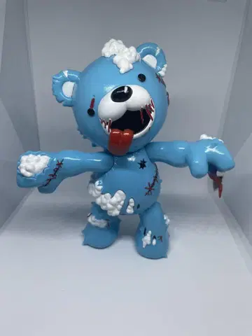 ZOMBEAR 소프트 비닐 피규어 스탠다드 블루 ZOMBEAR