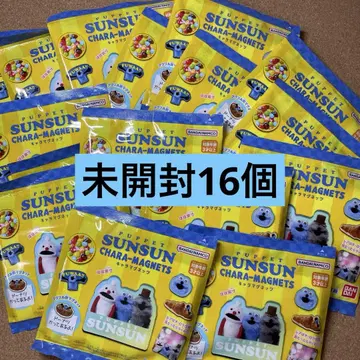 PUPPET SUNSUN 캐릭터 마그네츠 미개봉 16개