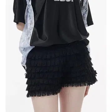 jouetie 레이스 티어드 프릴 숏팬츠 여름옷