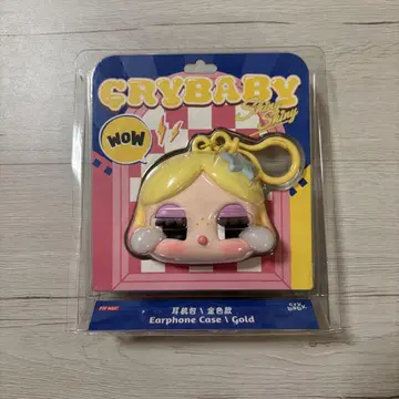 POP MART CRYBABY SHINY SHINY 이어폰 케이스 화이트