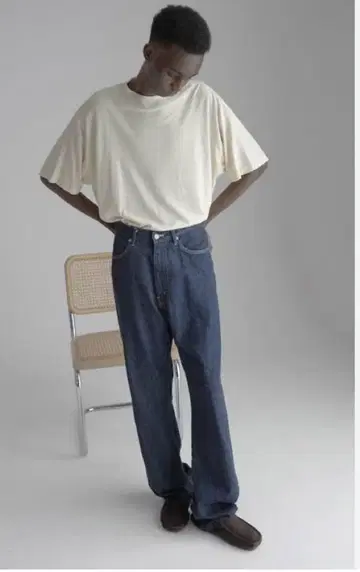 AURALEE 22SS SELVEDGE LIGHT DENIM PT