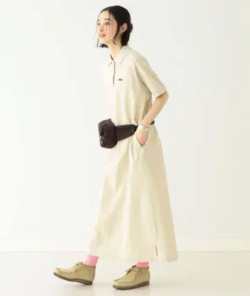 라코스테 빔즈 보이 별주 모델 폴로 셔츠 원피스