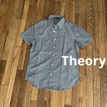 Theory 띠어리 새상품급 상의 체크 셔츠