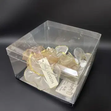 플라워 디자인 브로치 핑크 골드 관리 C