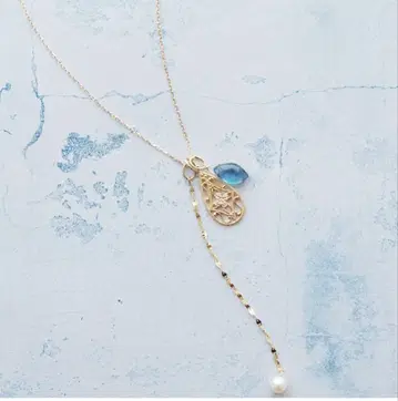 Tocca jewel 런던 블루 토파즈 K10 목걸이