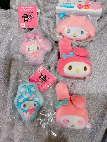 산리오 캐릭터즈 마이멜로디 키링, 약 케이스 5세트