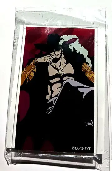 ONE PIECE 미호크 무기와라 스토어 A상 아크릴 시트 스탠드