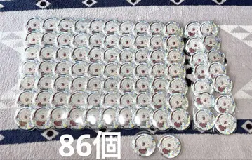 마후마후 캔뱃지 산타 86개 묶음 판매