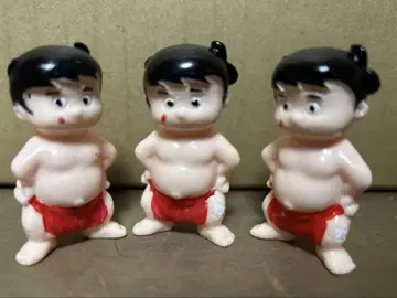이나캇페 대장 미니 소프트 비닐 쇼와 레트로 3개 세트