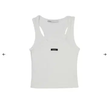 bohemian seoul 보헤미안서울 화이트 탱크탑 상의
