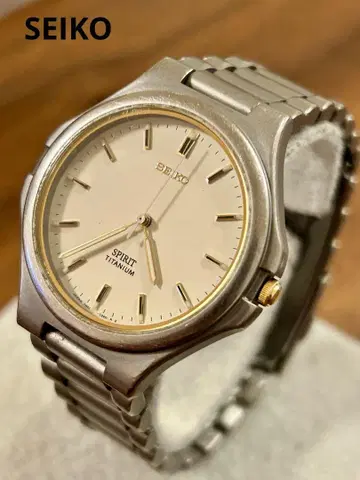 SEIKO 세이코 스피릿 7N01-7100 쿼츠 손목시계 작동품