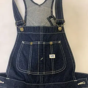Lee 다크 데님 오버롤
