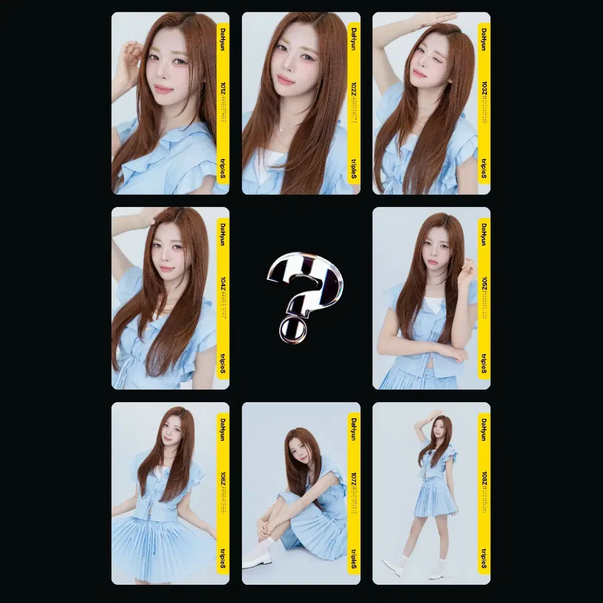 TRIPLES | 트리플에스 Triples Dahyun Hayeon Atom atom02 Grid