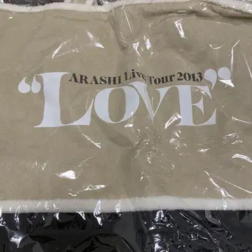 [익명 배송] ARASHI Live Tour 2013 LOVE 토트백
