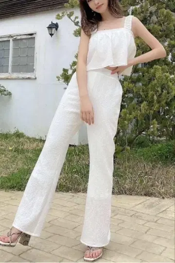 RESEXXY 셔링 팬츠 셔링 상의 셋업