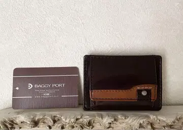 새상품 * BAGGY PORT * 배기포트 카드 정기 동전지갑 노인의 날