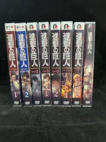 진격의 거인 TV 전편 + 극장판 DVD 세트