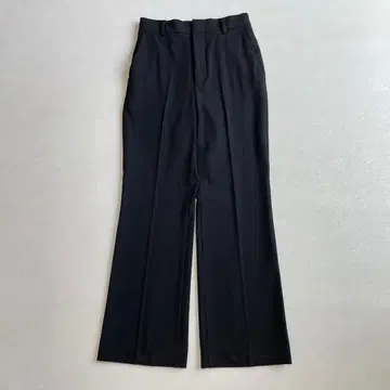 FREMeWORK 속기모 플레어 팬츠 36 블랙