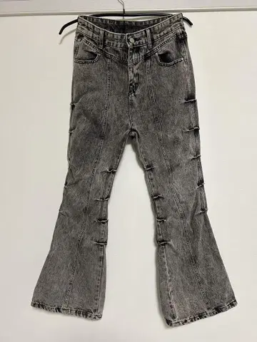 XU vintage 플레어 팬츠 데님