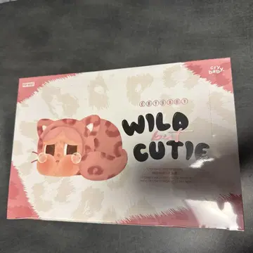 CRYBABY Wild but Cutie 시리즈 봉제 인형 어소트 BOX