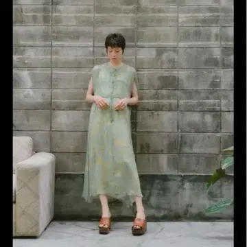ZW COLLECTION 프린트 패턴 원피스
