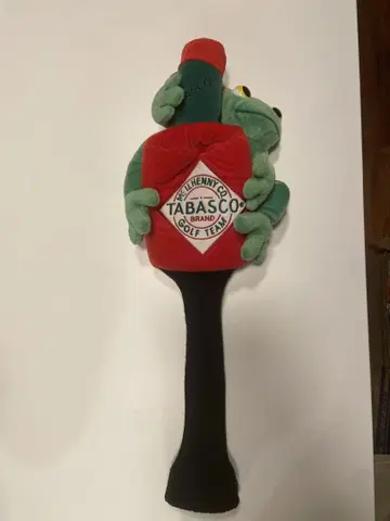 TABASCO 골프 헤드커버 개구리 포함