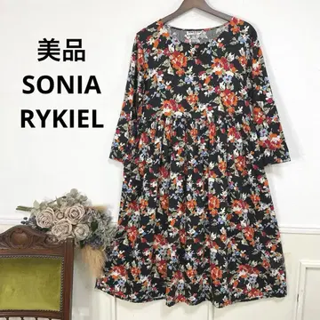미품 SONIA RYKIEL 플라워 원피스