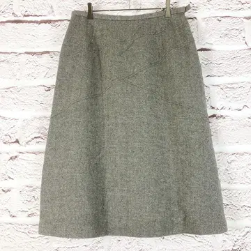 r316 DELICE sports A라인 스커트 캐시미어 혼방 M~L