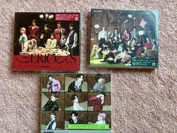 SERIOUS CD 일반ver + 초회판 AB (DVD 포함)