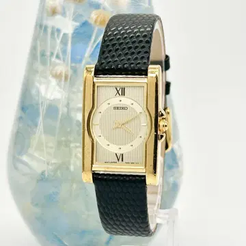 레어 SEIKO 세이코 스퀘어 4N00-6870 쿼츠 손목시계