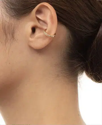 [ 2개 세트 ] Hirotaka Caviar Pearl Ear Cuff