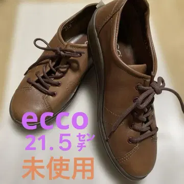 ECCO 브라운 스니커즈 21.5cm