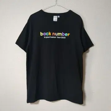 back number in your humor 2023 티셔츠 XL
