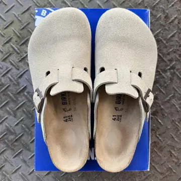 BIRKENSTOCK Boston Suede Taupe 토프