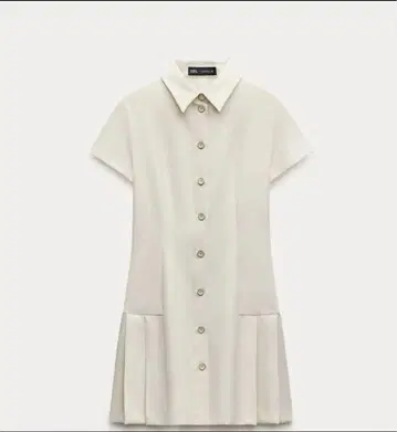ZARA 카라 미니 원피스