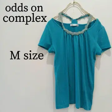 odds on complex 티셔츠 T셔츠 상의 반팔 꽃 M