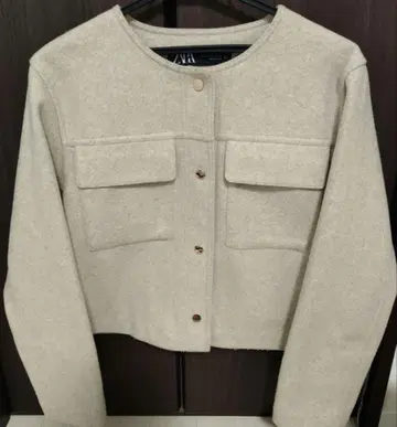 ZARA 노카라 자켓 M