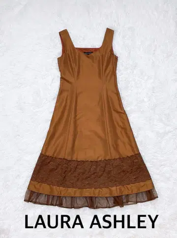LAURA ASHLEY 꽃무늬 레이스 A라인 원피스