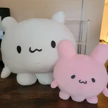러브이즈 특대 사이즈 부드럽고 쫀득한 봉제 인형 스모삐 뿅치 세트