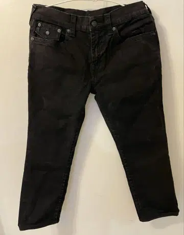 TRUE RELIGION 블랙 데님