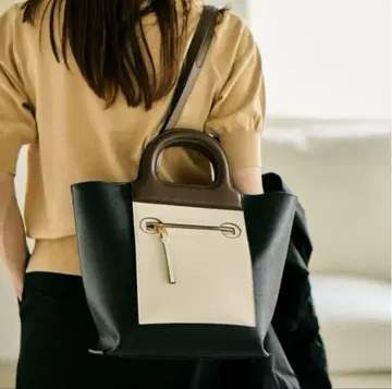 EPOR RAY BAG Medium 토트백 2way 블랙 로페